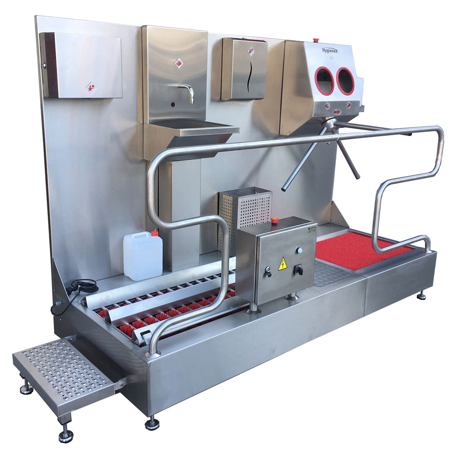 HGX-103 HYGIENE STATION WITH SOLE BRUSH