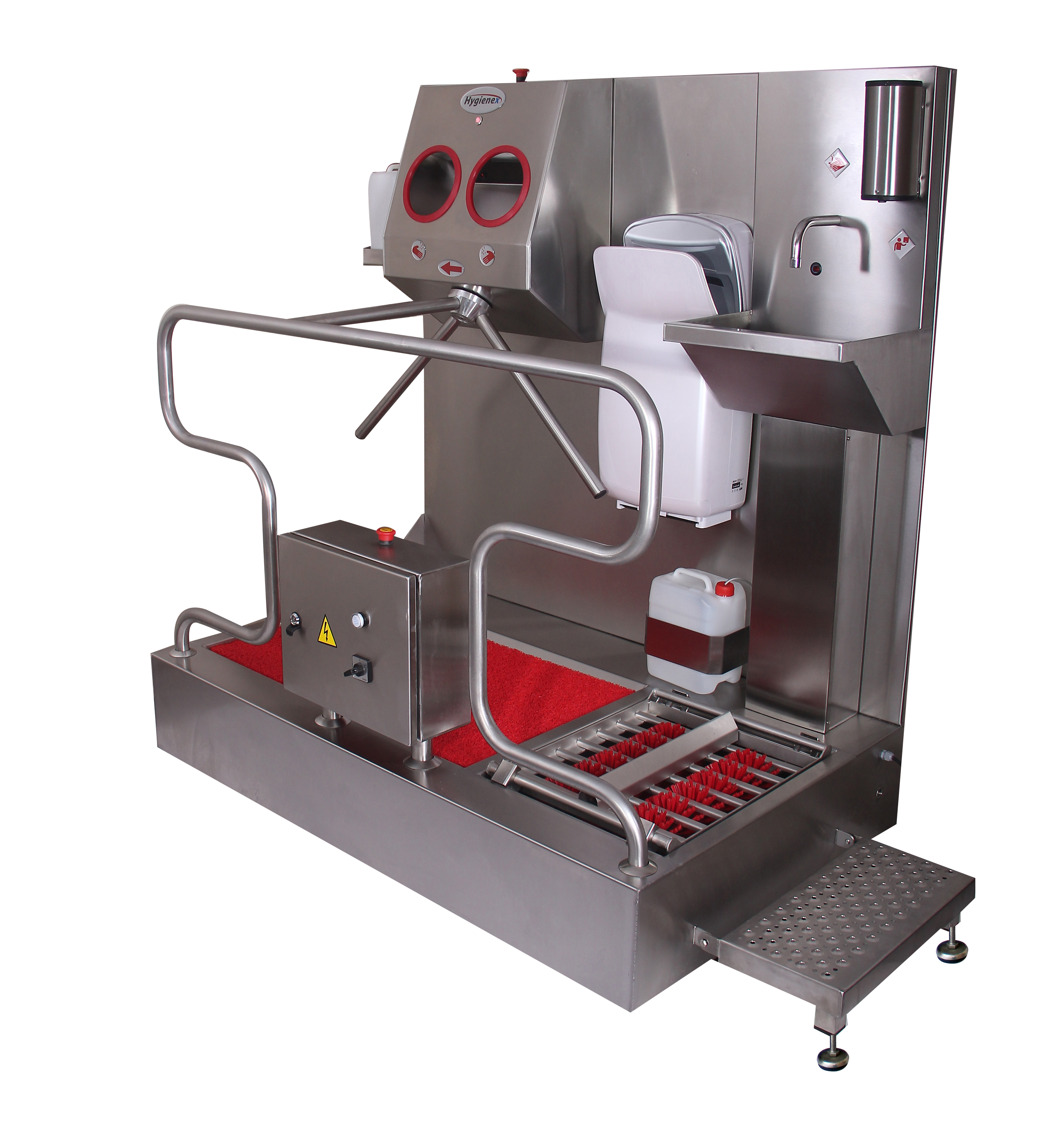 HGX-108 HYGIENE STATION WITH SOLE BRUSH