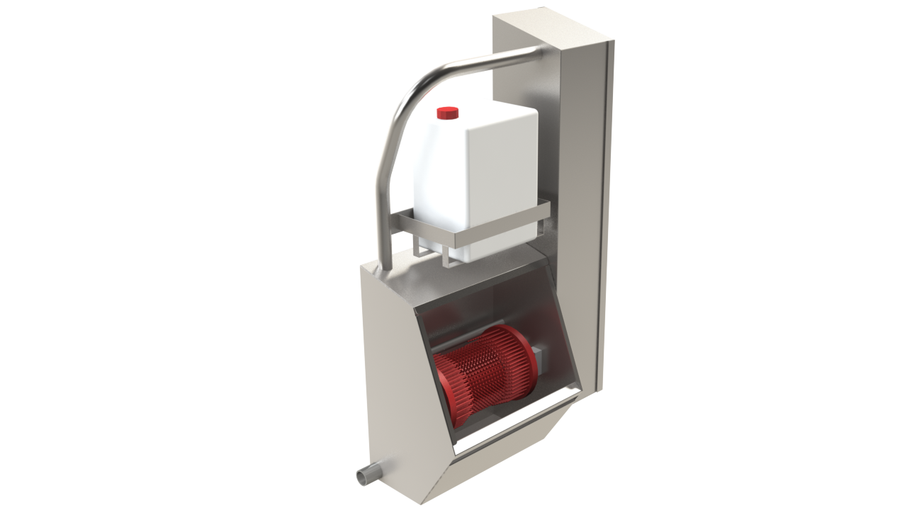 SHOE AND BOOT WASHING UNIT